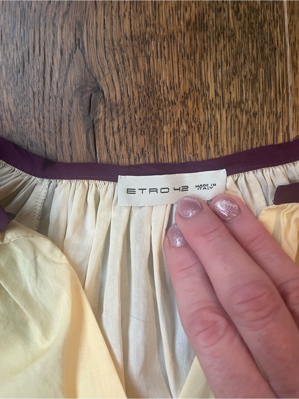 Etro - long sleeve top - Picture 7 of 7
